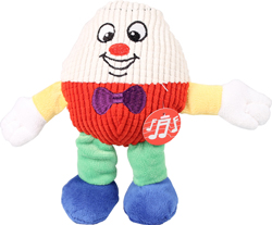 HUMPTY DUMPTY SINGING PLUSH DOG TOY