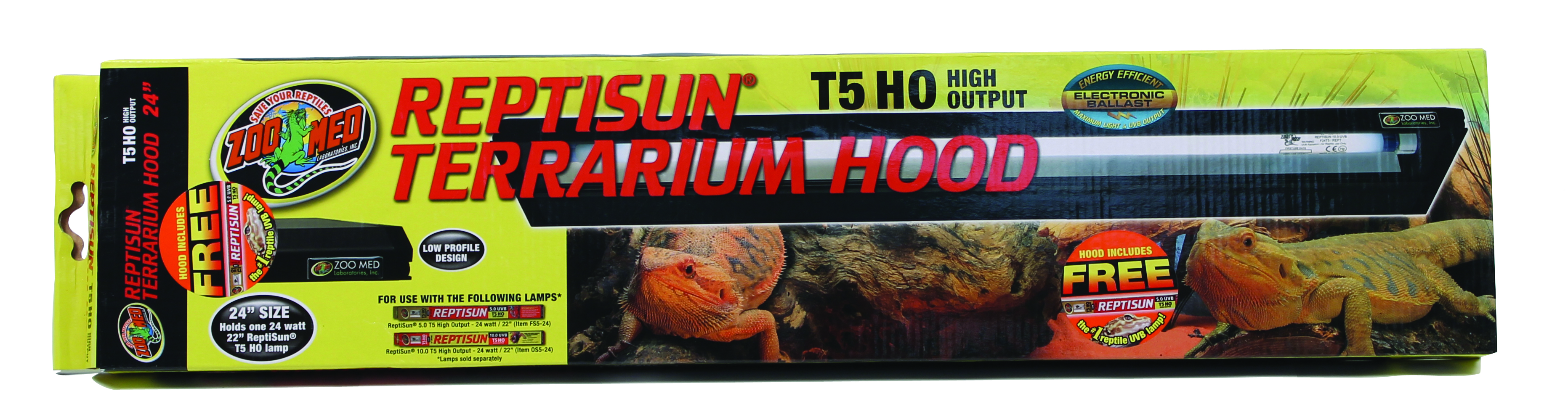 REPTISUN T5 HO TERRARIUM HOOD