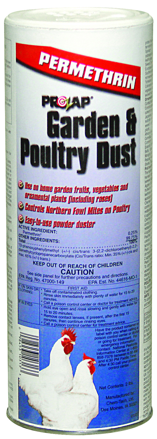 Prozap Garden & Poultry Dust 2 lb