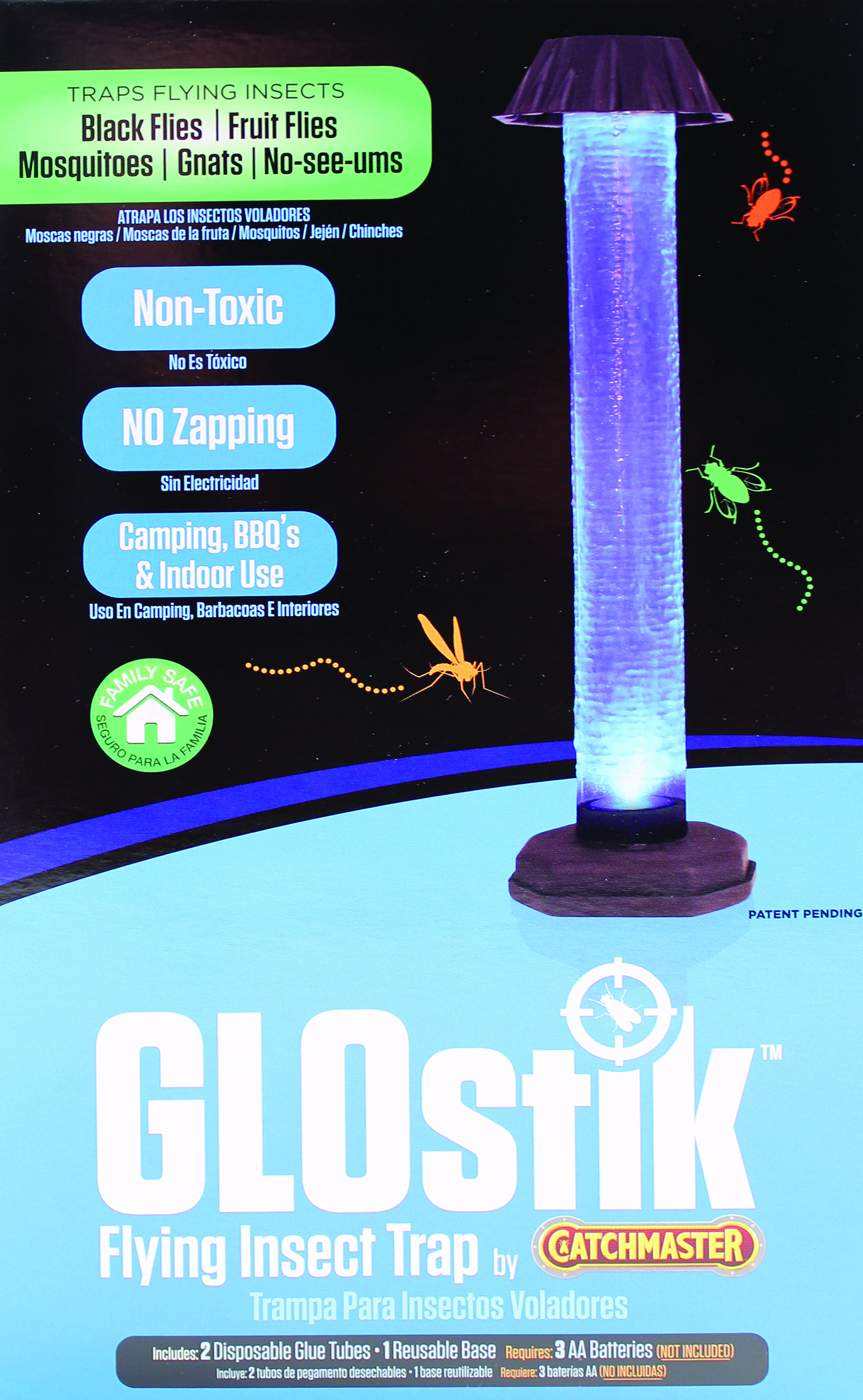 CATCHMASTER GLOSTICK FLYING INSECT TRAP