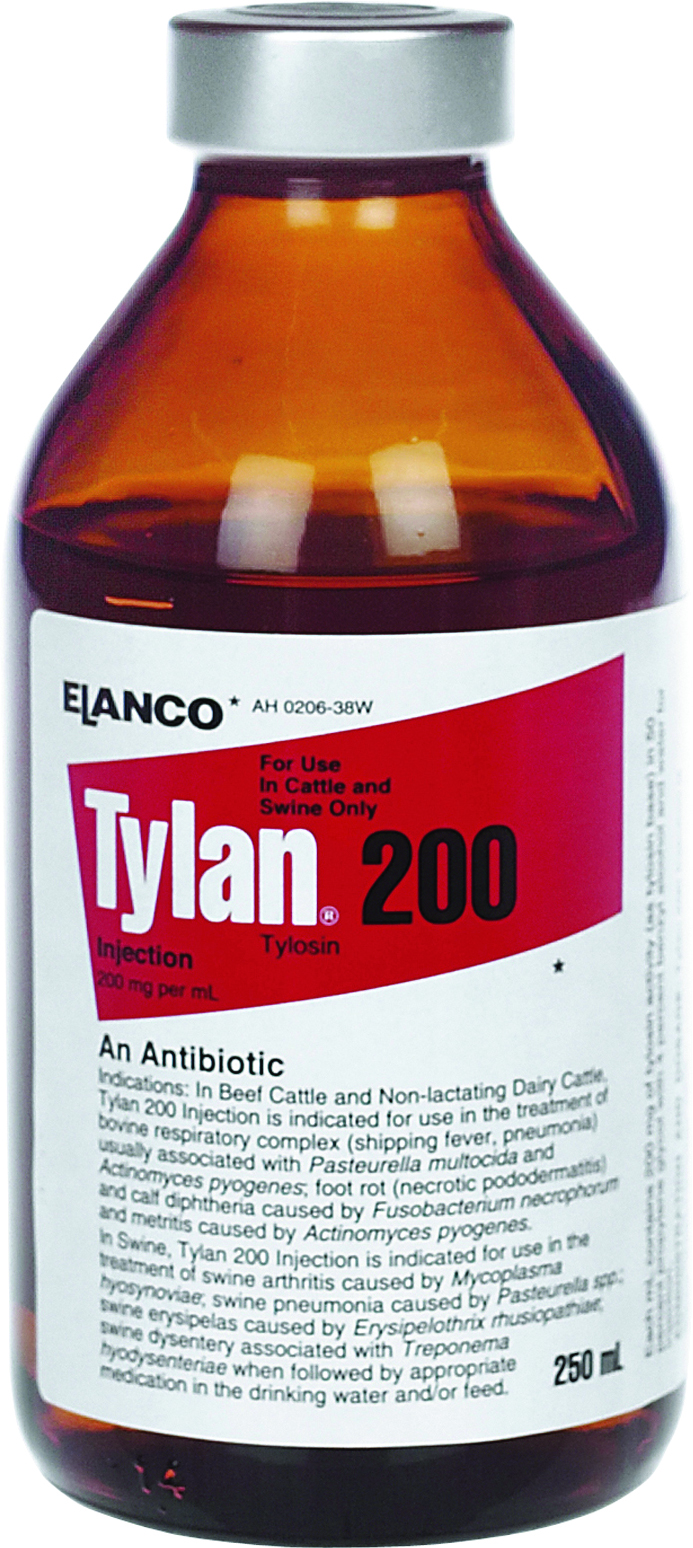 Tylosin 200 mg  250 ml