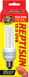 REPTISUN 10.0 UVB MINI COMPACT FLUORESCENT BULB