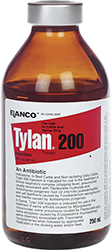 Tylosin 200 mg  250 ml