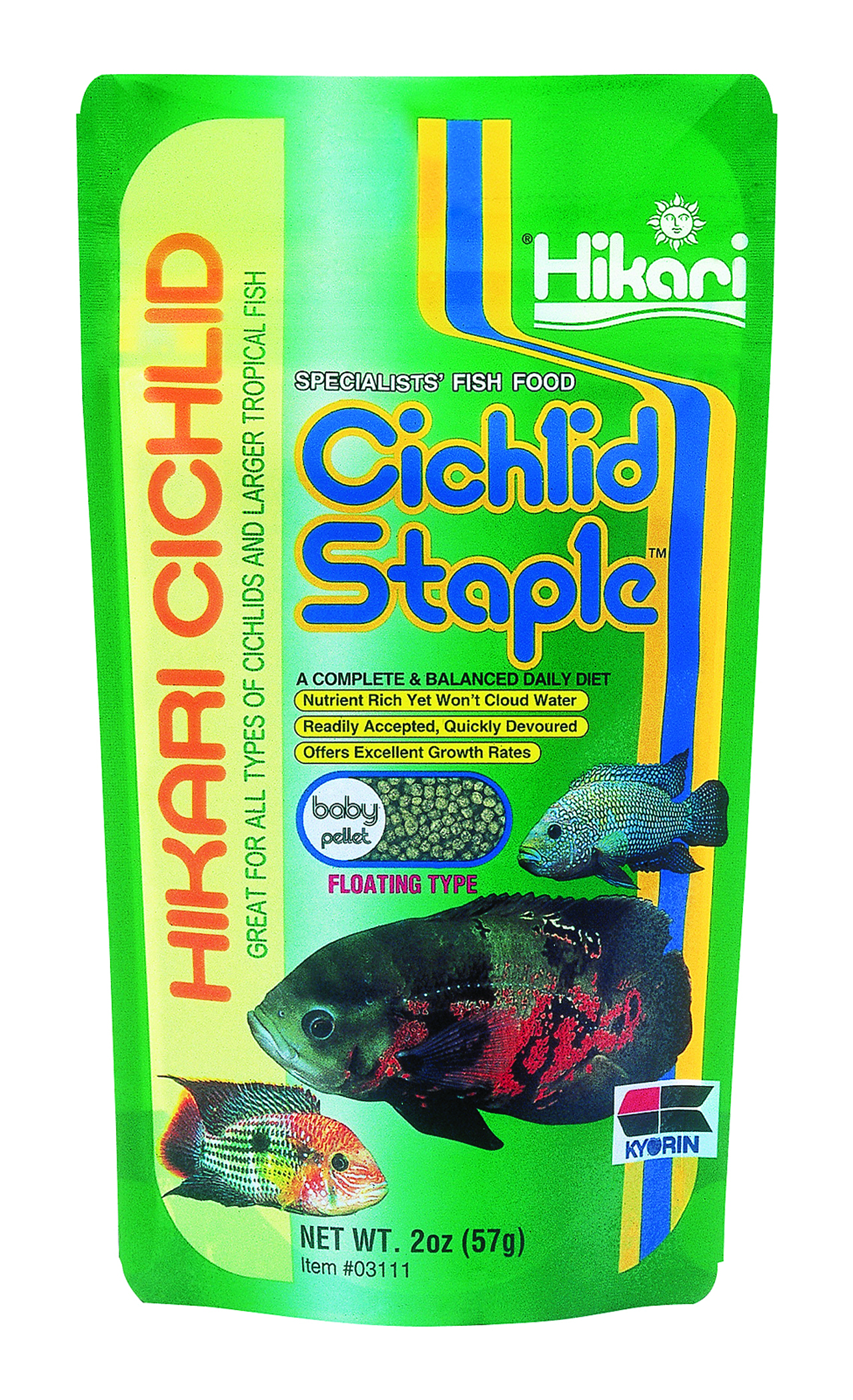 Cichlid Staple Baby - 2oz