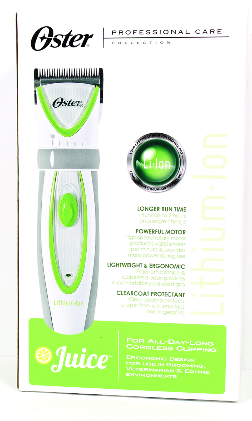 JUICE LITHIUM + ION CORDLESS CLIPPER