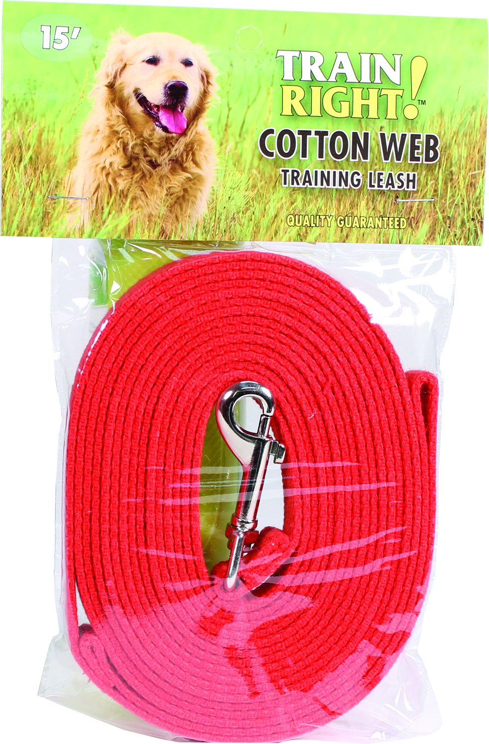 TRAIN RIGHT! COTTON WEB TRAINING LEASH