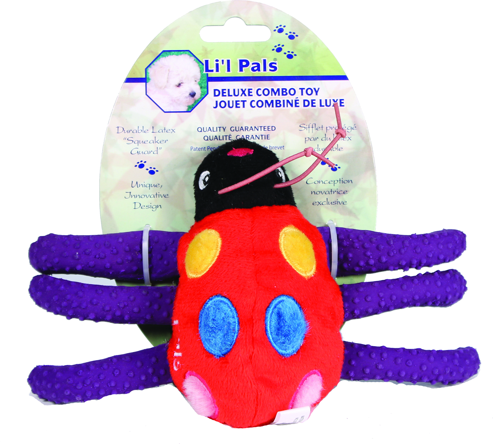 LI L PALS LADYBUG DOG TOY