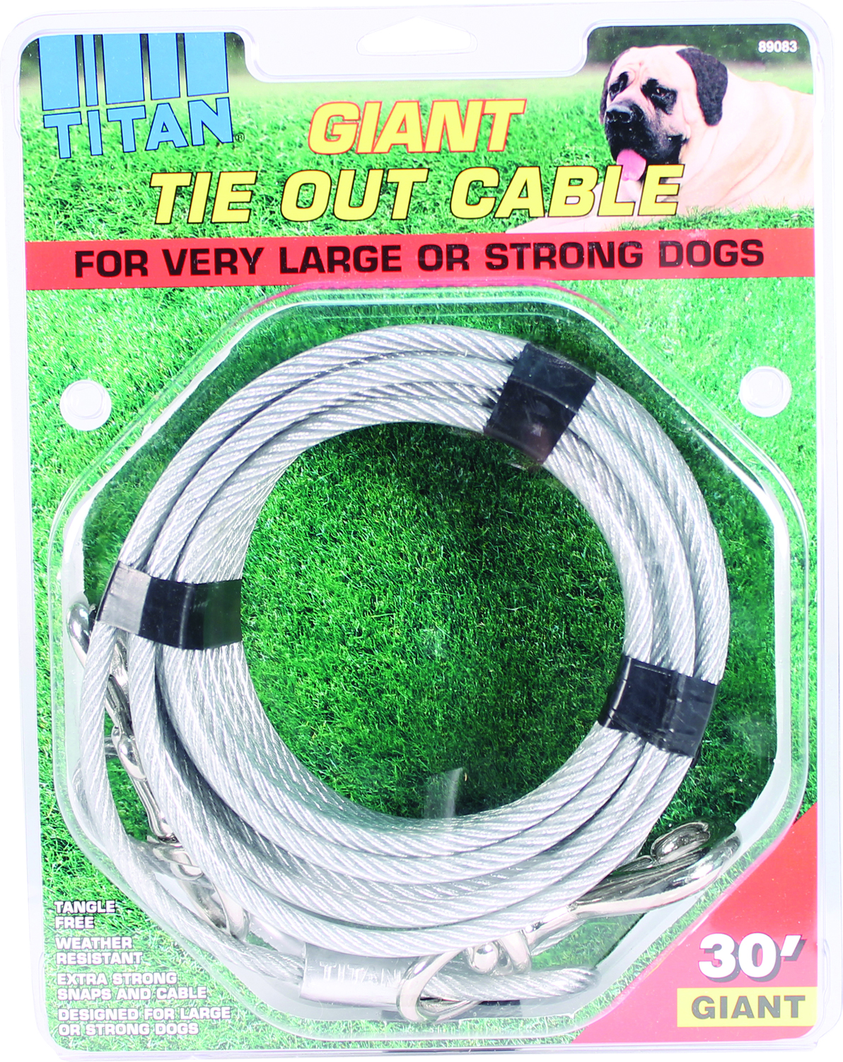 TITAN DOG TIE OUT CABLE