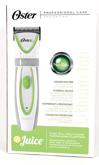 JUICE LITHIUM + ION CORDLESS CLIPPER