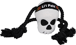LIL PALS SKULL AND CROSSBONES TUG TOY