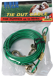 TITAN DOG TIE OUT CABLE