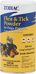 6 Oz Dog/Cat Flea and Tick Powder