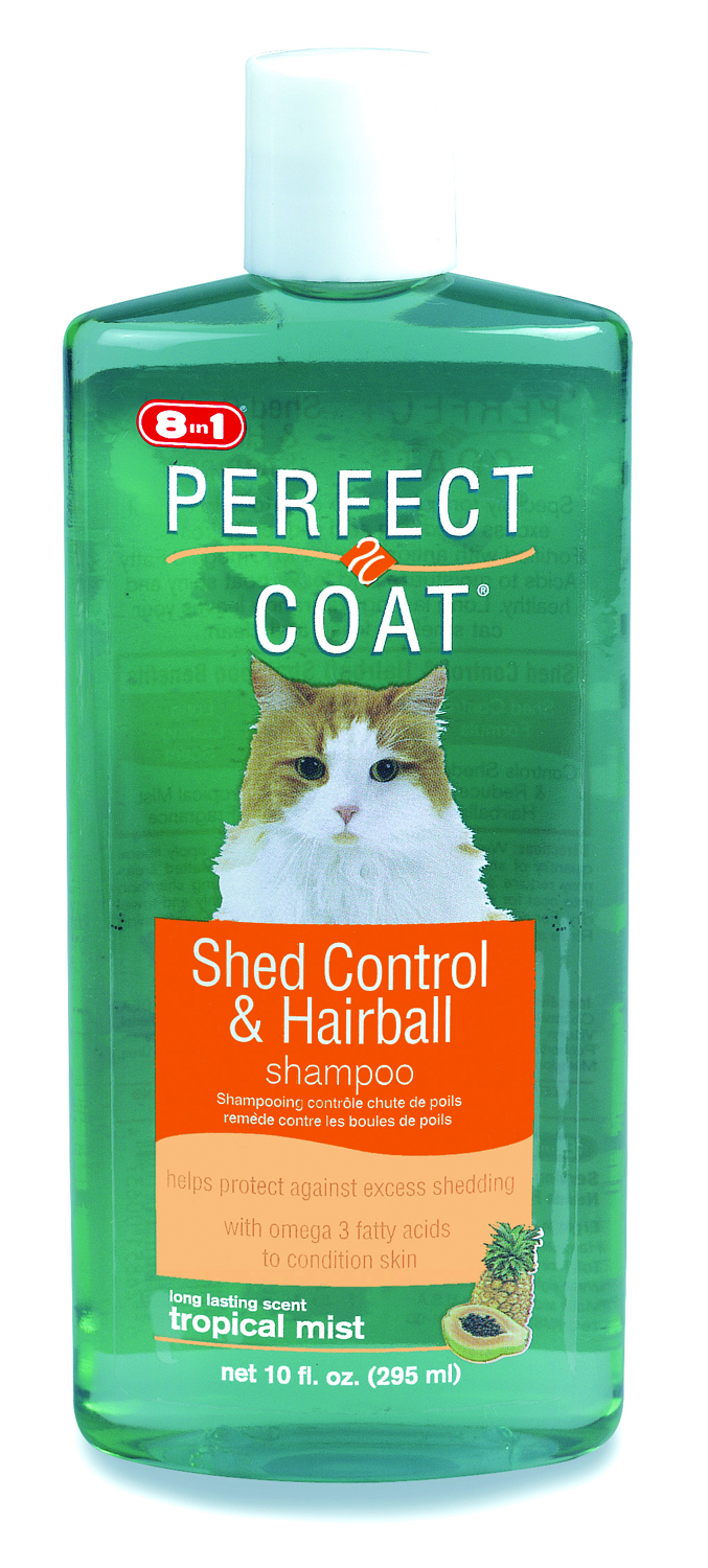 PERFECT COAT SHED/HAIRBLL CONTROL SHAMPOO FOR CATS