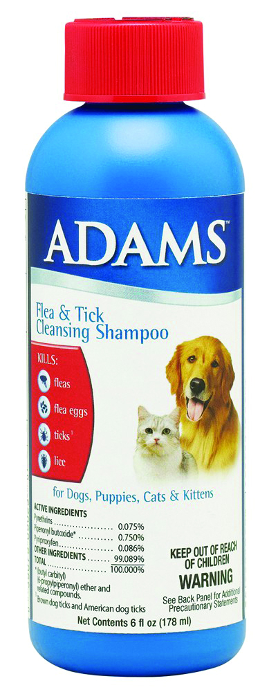 ADAMS FLEA & TICK CLEANSING SHAMPOO