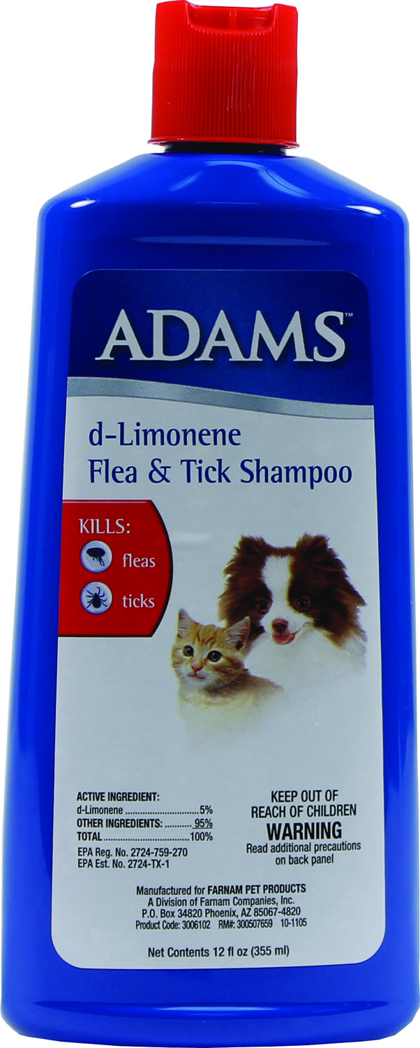 ADAMS D-LIMONENE FLEA AND TICK SHAMPOO