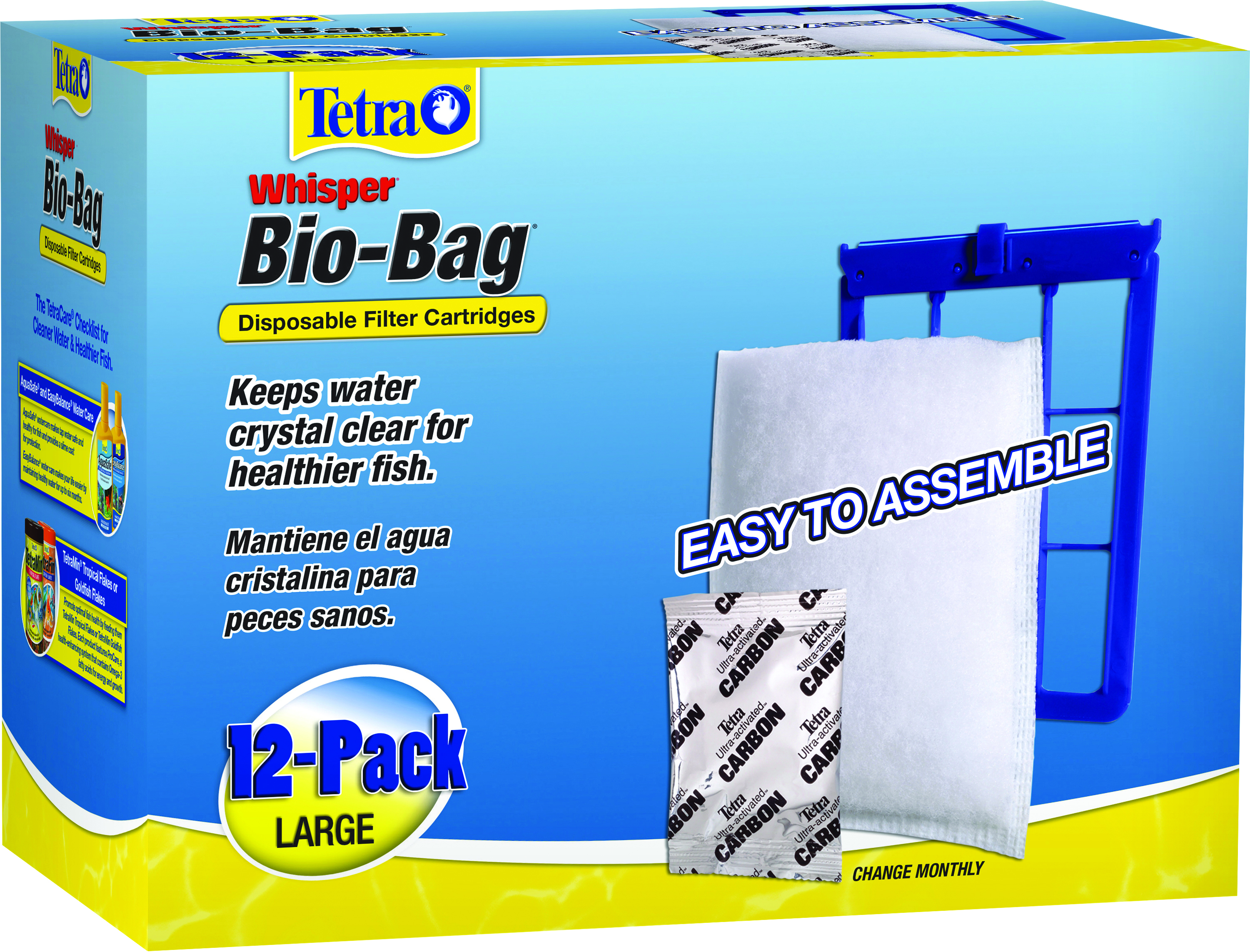 WHISPER ASSEMBLED BIO BAG CARTRIDGE