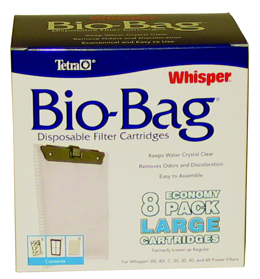 WHISPER ASSEMBLED BIO BAG CARTRIDGE