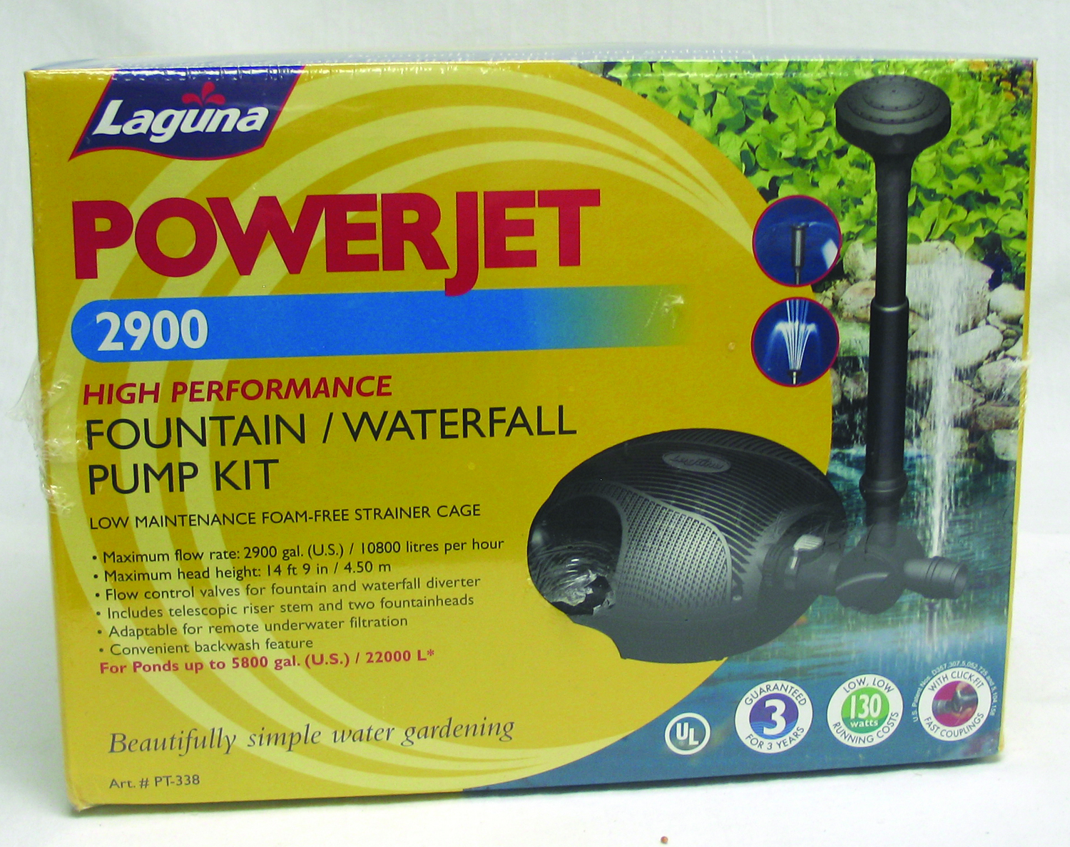 LAGUNA POWERJET 2900 FOUNTAIN/WATERFALL PMP KIT