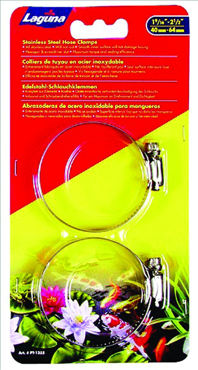 STAINLESS STEEL HOSE CLAMPS