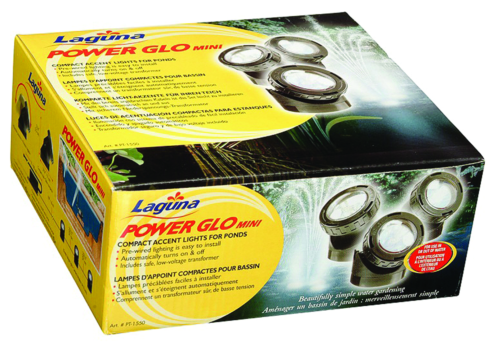 POWER GLO MINI POND LIGHT KIT