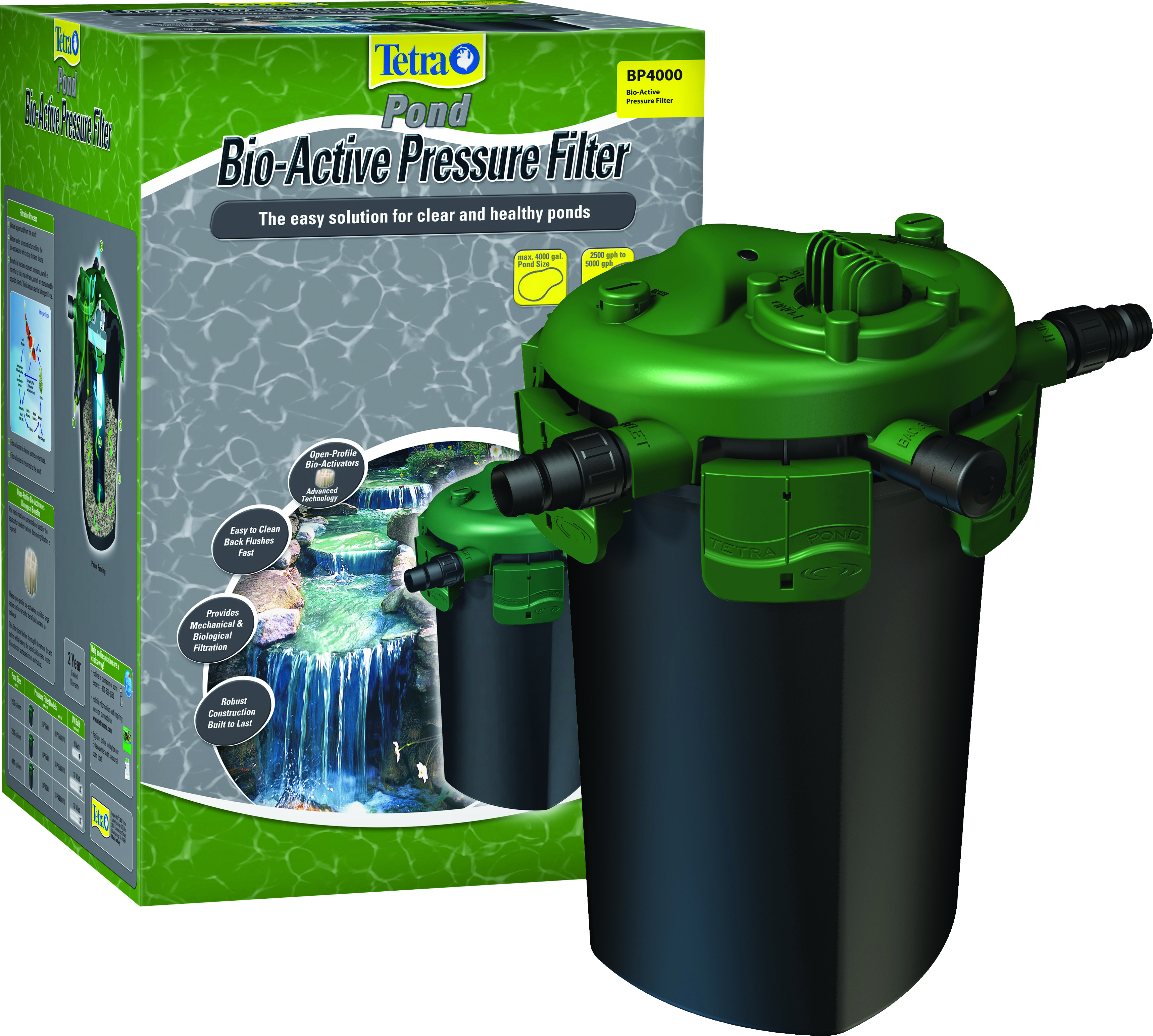 BIO-ACTIVE POND PRESSURE FILTER BP4000