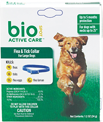 BIO SPOT ACTIVE CARE FLEA & TICK COLLAR FOR DOGS