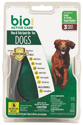 BIO SPOT ACTIVE CARE FLEA&TICK SPOT DOG WITH APPL