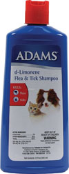 ADAMS D-LIMONENE FLEA AND TICK SHAMPOO