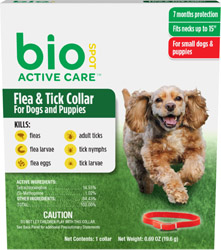 BIO SPOT ACTIVE CARE FLEA & TICK COLLAR FOR DOGS