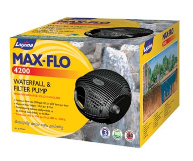 LAGUNA MAX-FLO WATERFALL AND FILTER PUMP