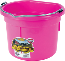 FLAT BACK PLASTIC BUCKET