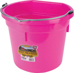 FLAT BACK PLASTIC BUCKET