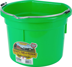 FLAT BACK PLASTIC BUCKET