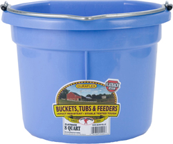 FLAT BACK PLASTIC BUCKET