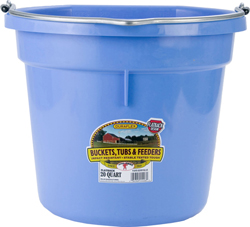 FLAT BACK PLASTIC BUCKET