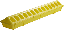 FLIP-TOP POULTRY FEEDER