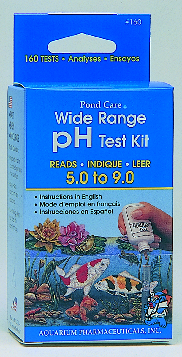 PondCare Liquid Wide Range pH Test Kit