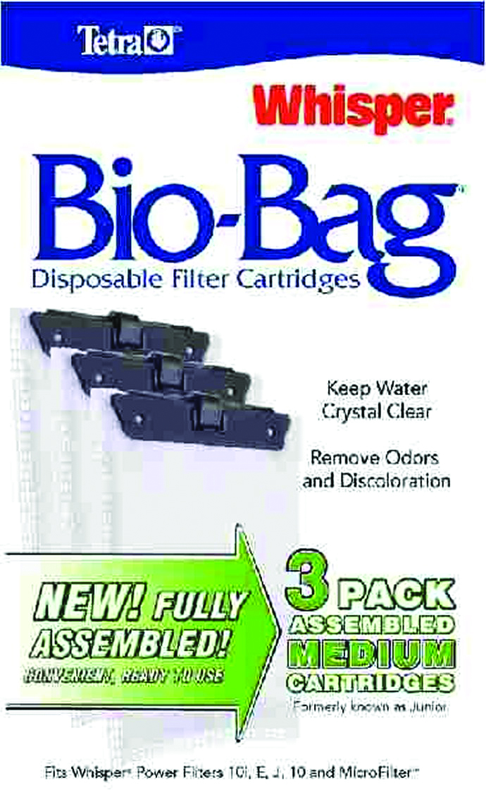 WHISPER ASSEMBLED BIO BAG CARTRIDGE