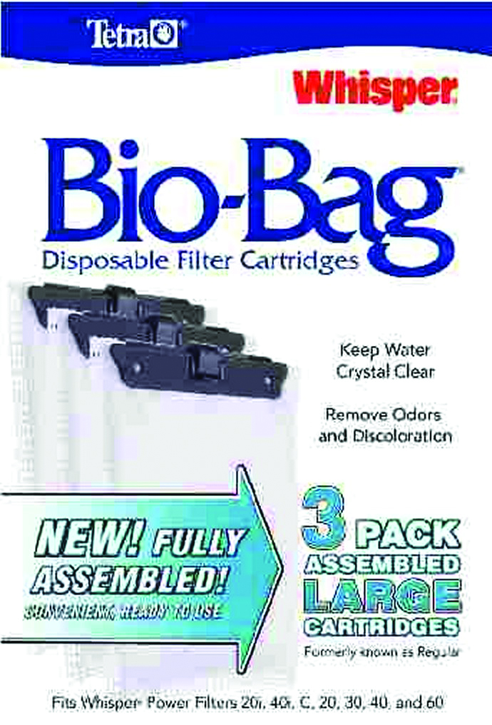 WHISPER ASSEMBLED BIO BAG CARTRIDGE