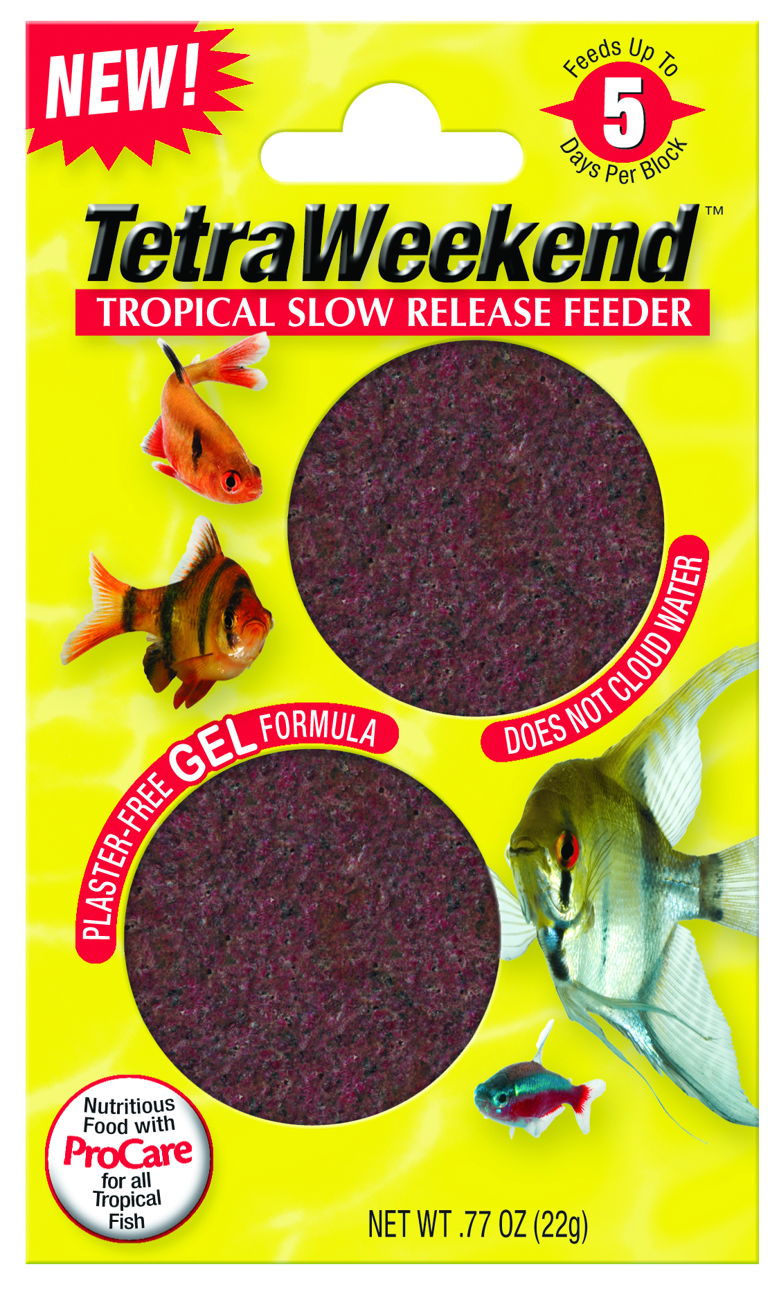 TETRAWEEKEND 5-DAY FEEDER FOR TROPICAL FISH