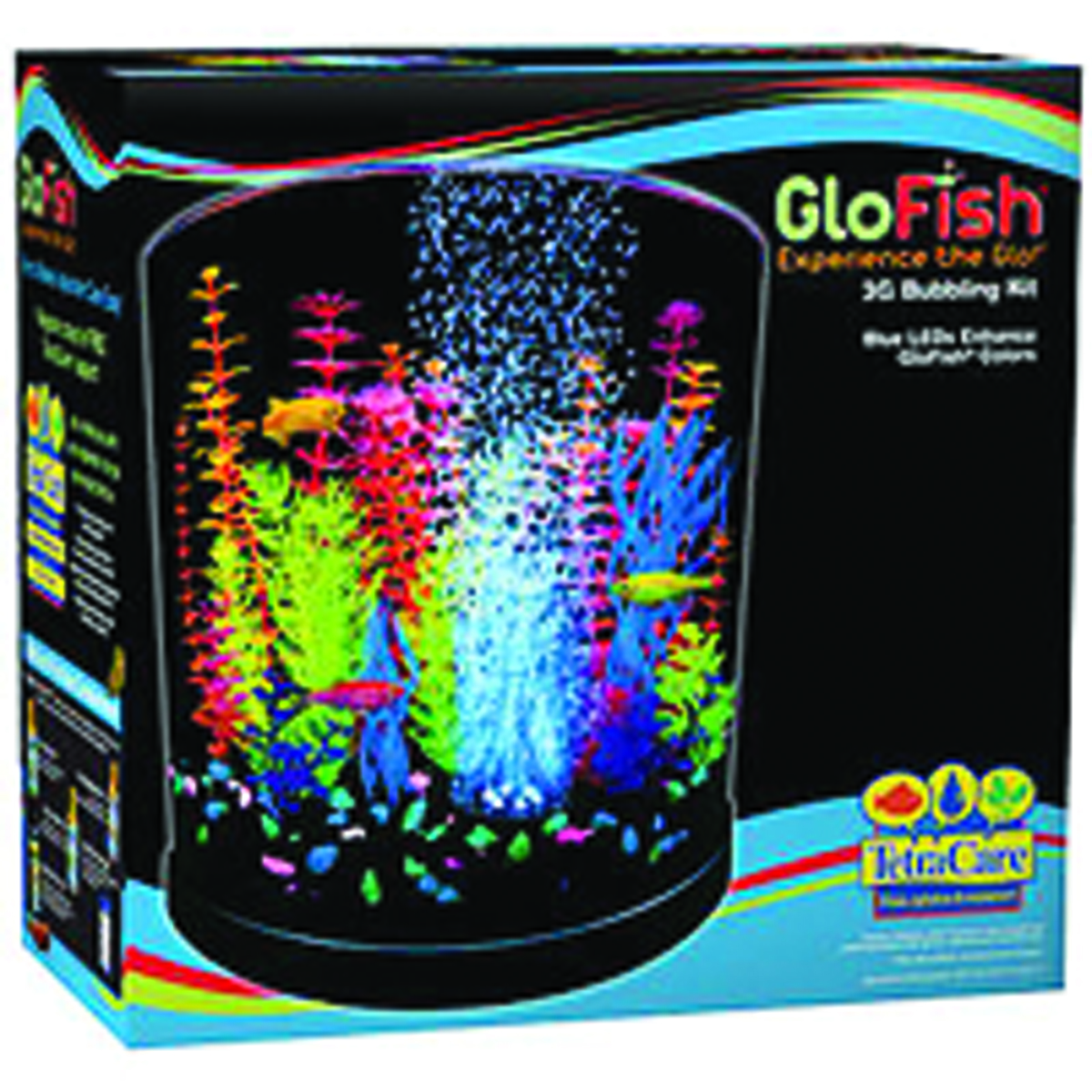 GLOFISH HALF MOON BUBBLING AQUARIUM KIT