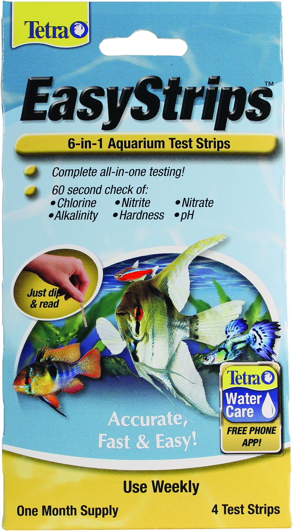 EASYSTRIPS 6-IN-1 AQUARIUM TEST STRIPS