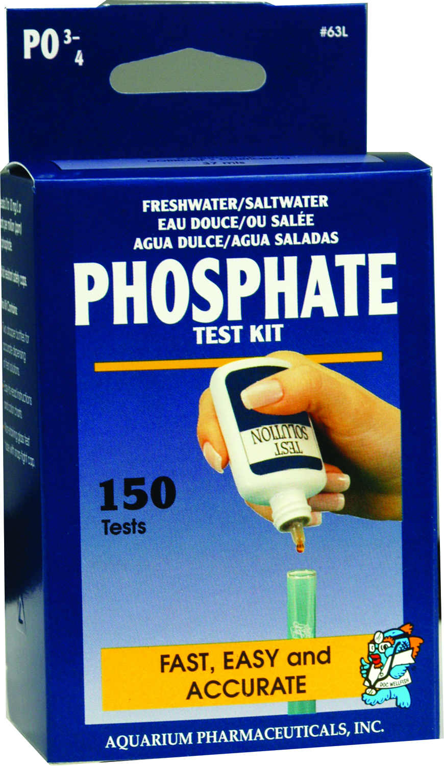 PHOSPHATE TEST KIT BOX