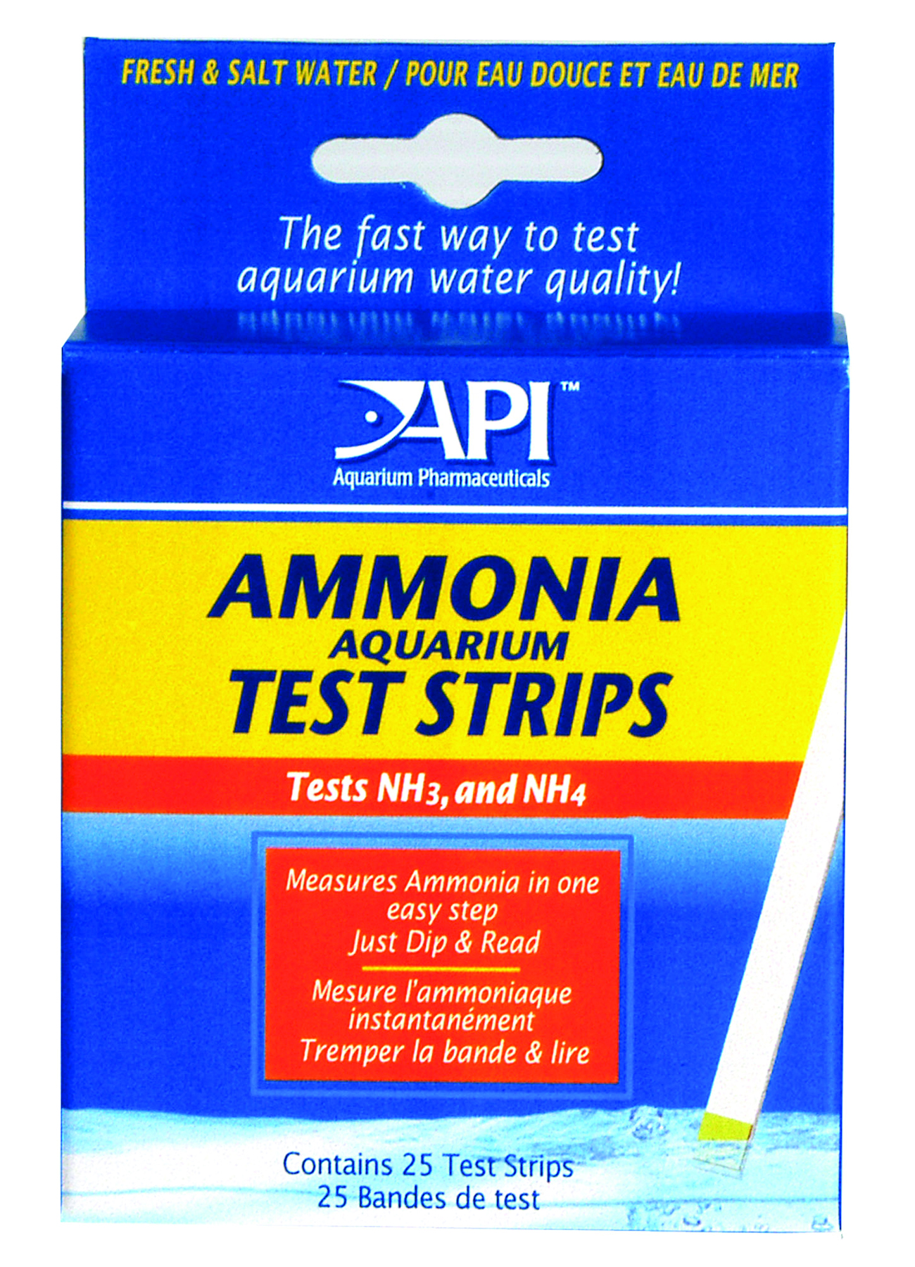 AMMONIA AQUARIUM TEST STRIPS