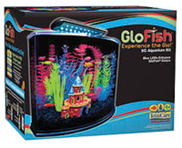 GLOFISH CRESCENT AQUARIUM KIT