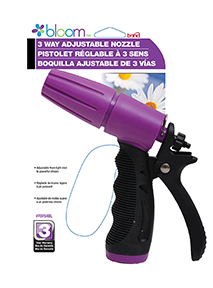 BLOOM 3 WAY ADJUSTABLE NOZZLE