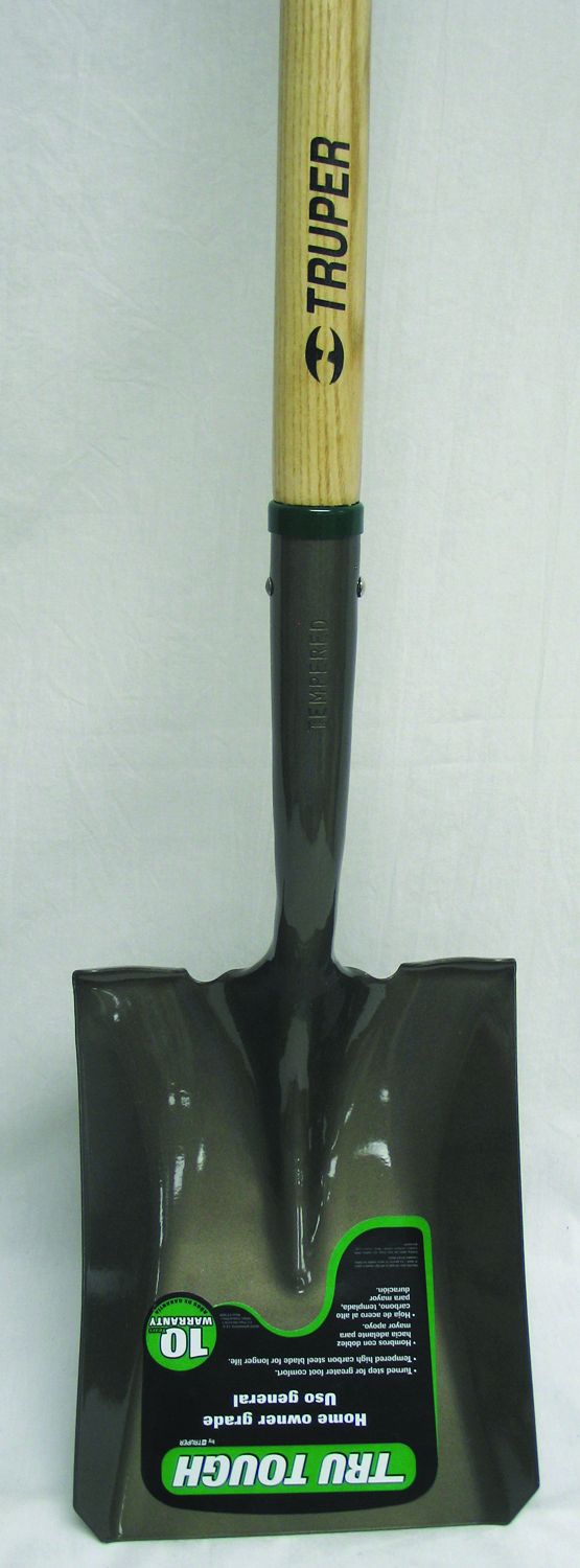 TRUTOUGH SHOVEL LONG HANDLE SQUARE POINT