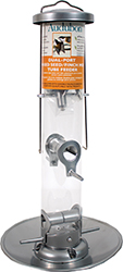 AUDUBON DUAL-PORT MIXED SEED/FINCH MIX TUBE FEEDER