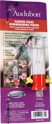 GARDEN STAKE HUMMINGBIRD FEEDER