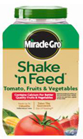 MIRACLE-GRO SHAKE N FEED TOMATO, FRUIT & VEGETABLE